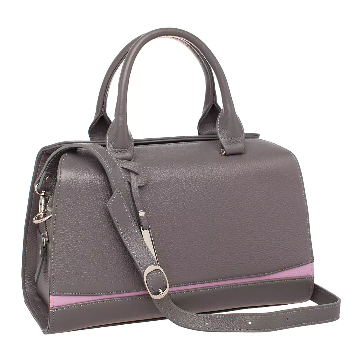 Женская сумка Emra Dark Grey/Lilac